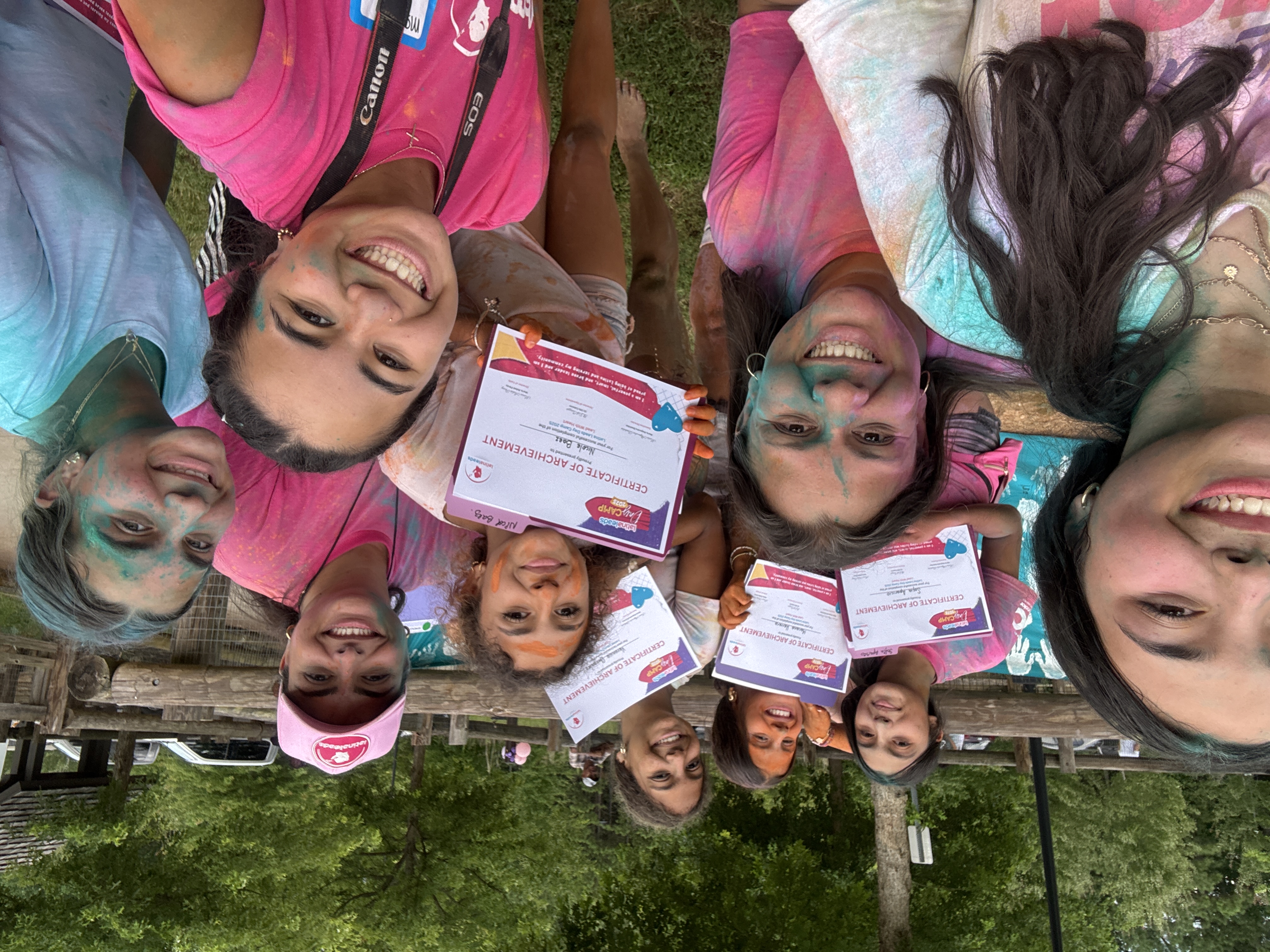 Amistades y diversión en el campamento